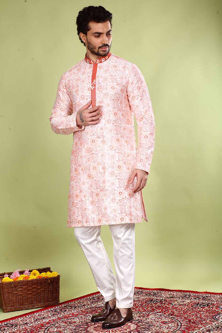 Pink Chic Printed Kurta Set