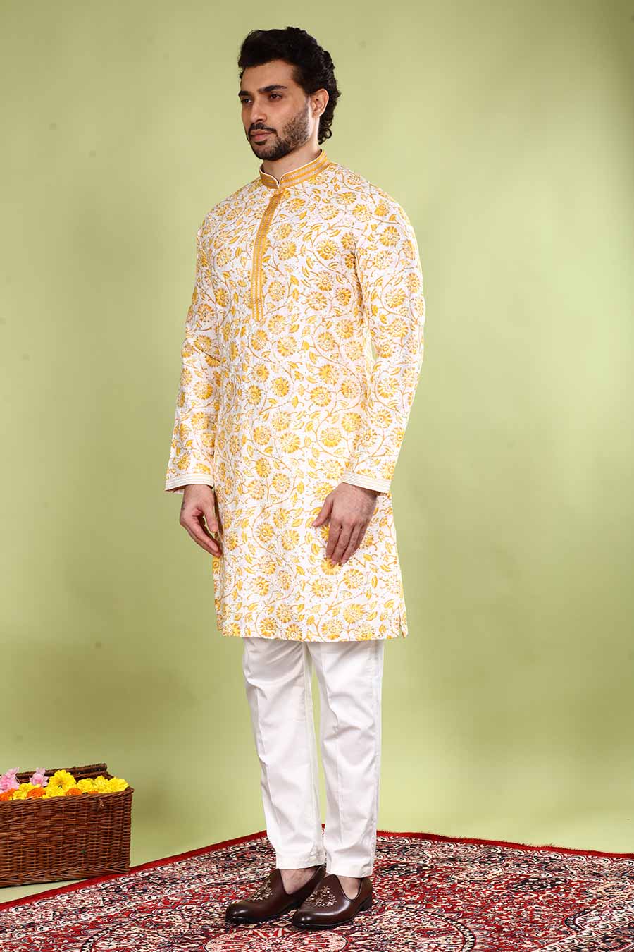 Yellow Sunshine Kurta Set