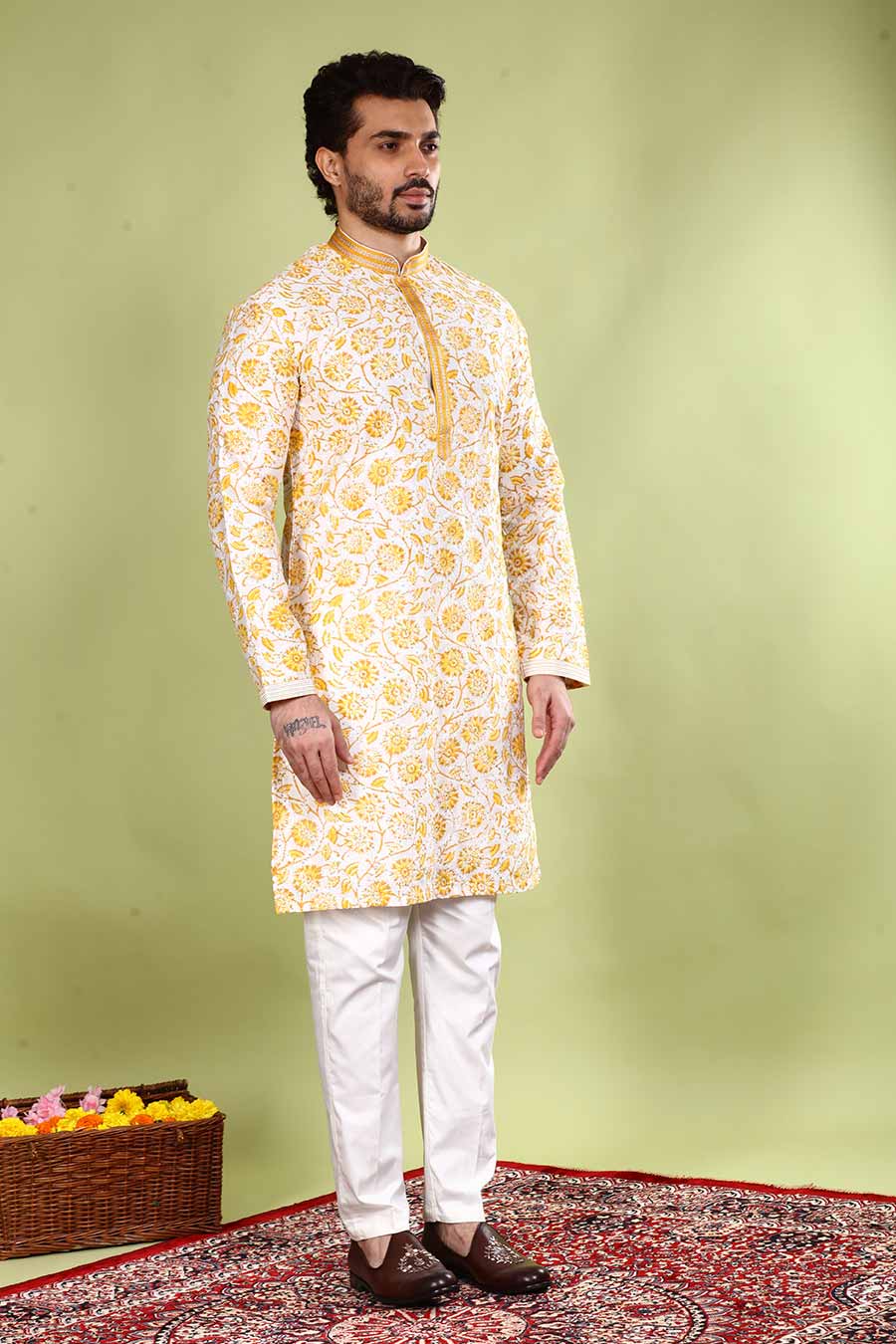 Yellow Sunshine Kurta Set