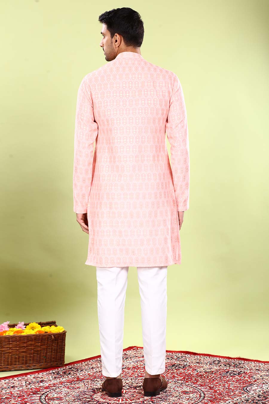 Pink Zardosi Zest Kurta Set