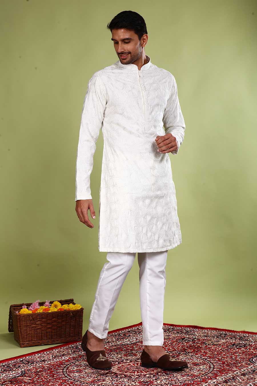 Ivory Majestic Kurta Set