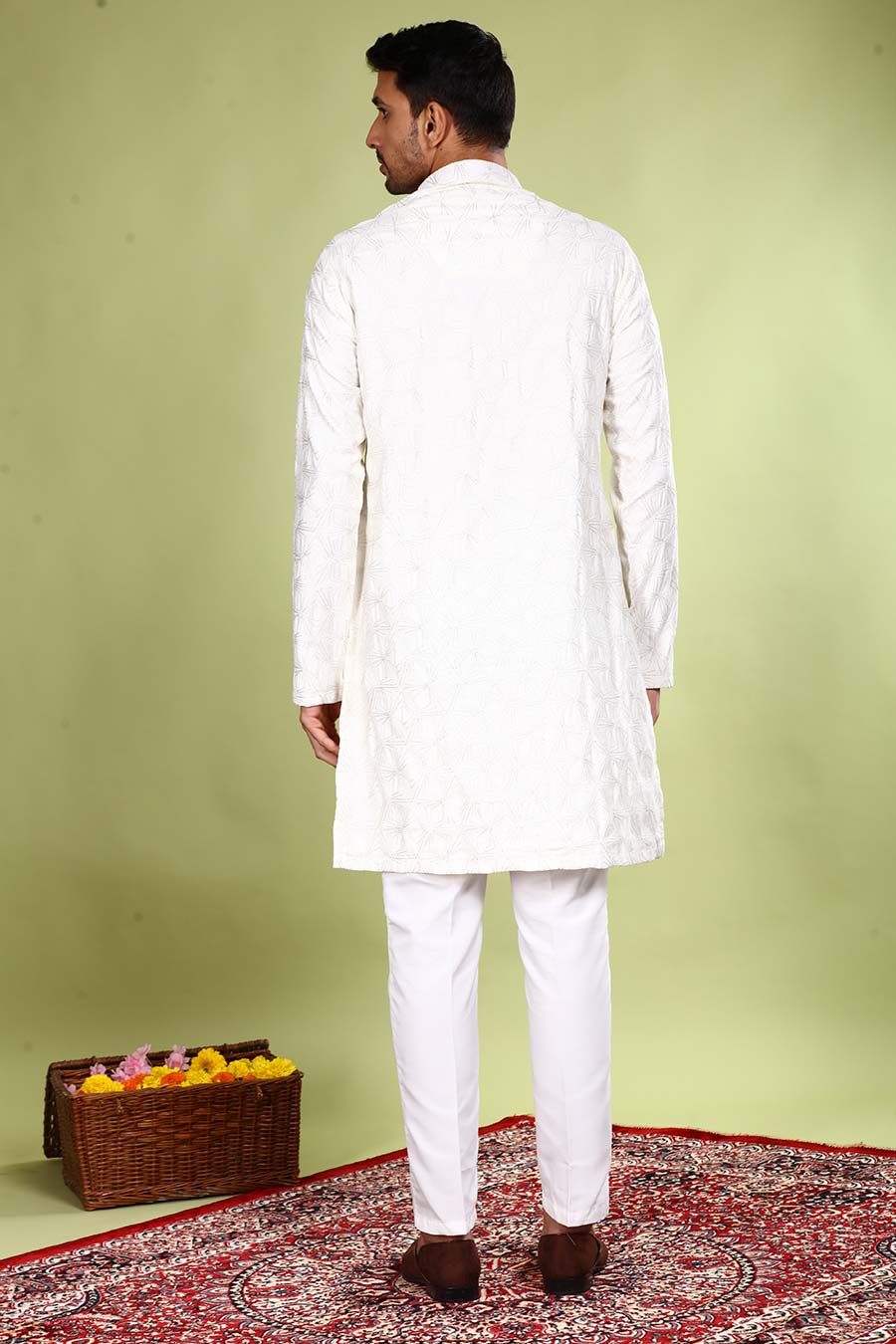 Ivory Majestic Kurta Set