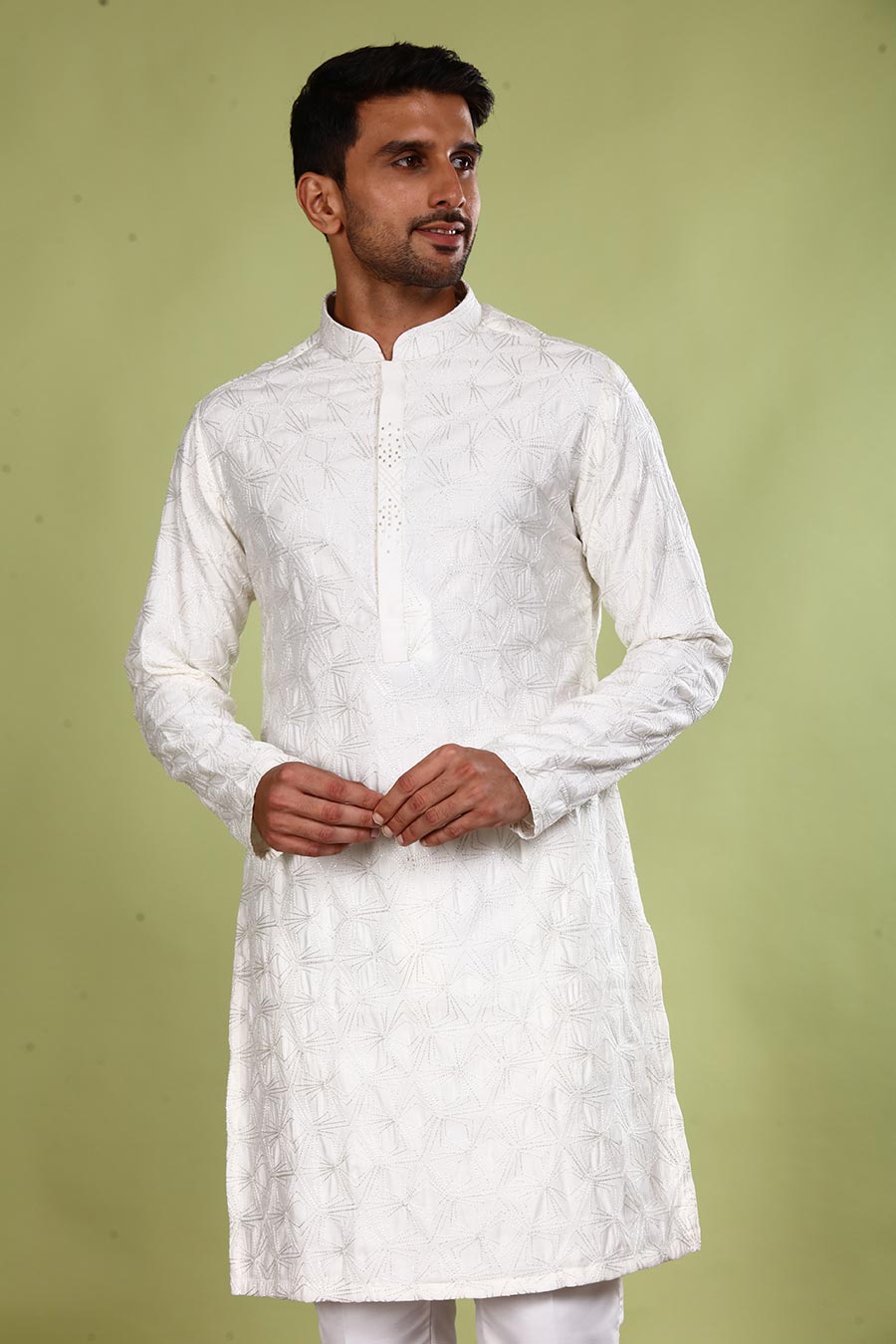 Ivory Majestic Kurta Set