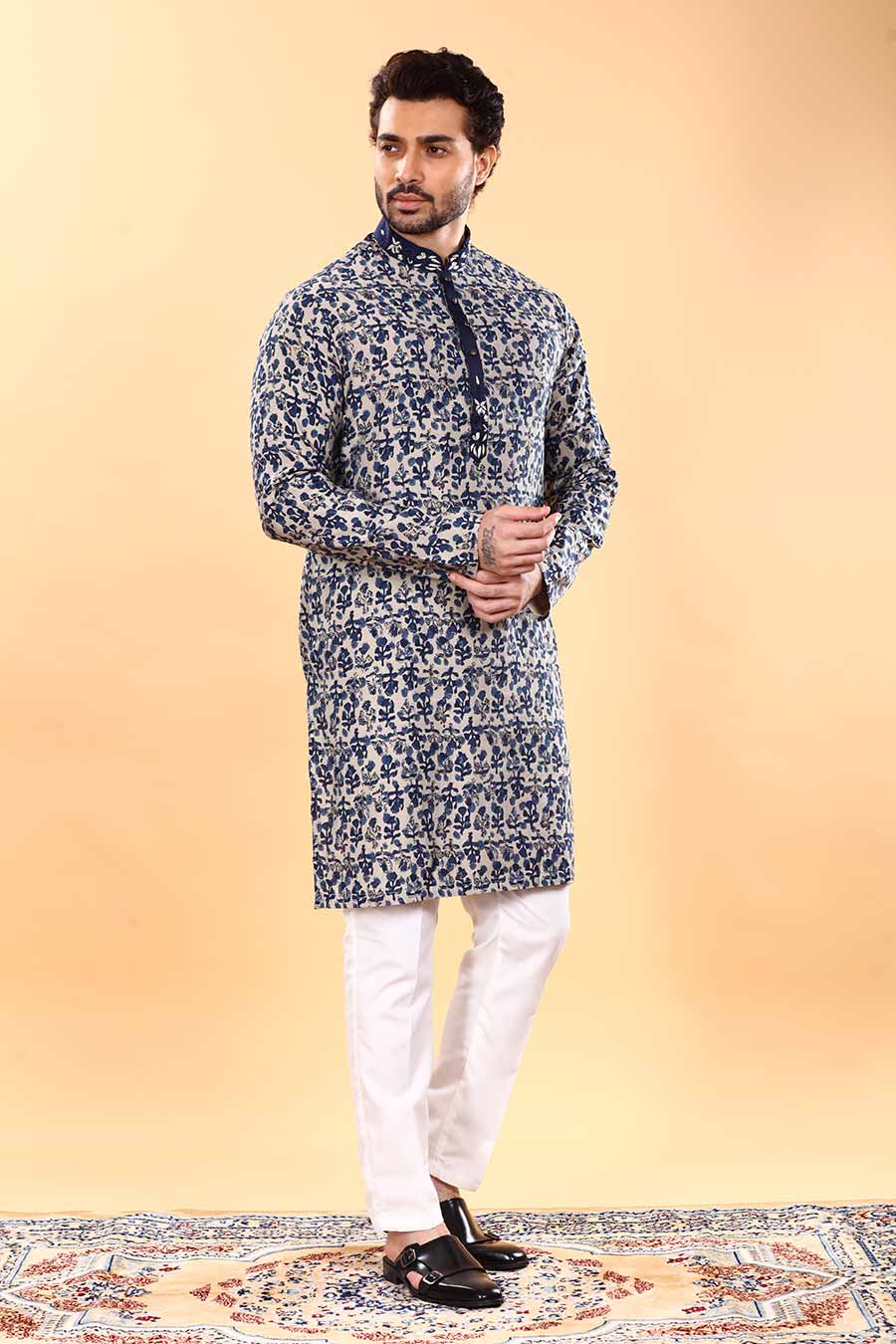 Blue Sapphire Kurta Set