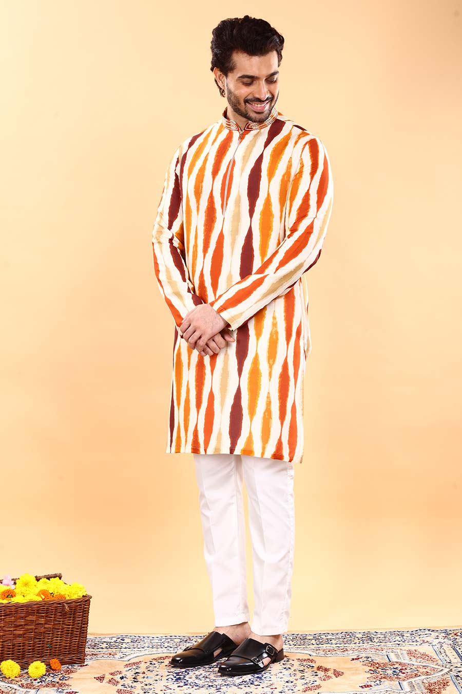 Multicolour Carnival Kurta Set