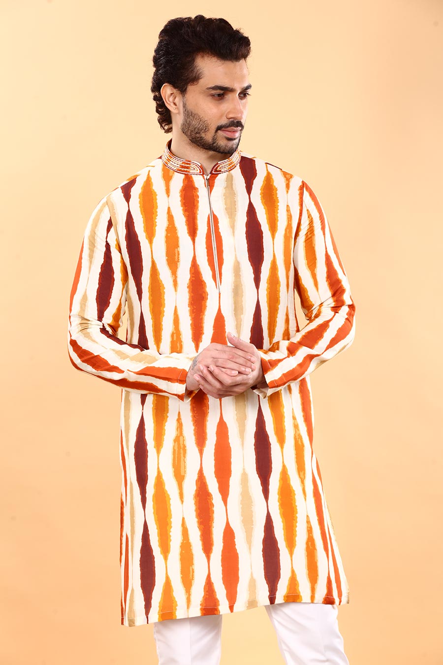 Multicolour Carnival Kurta Set