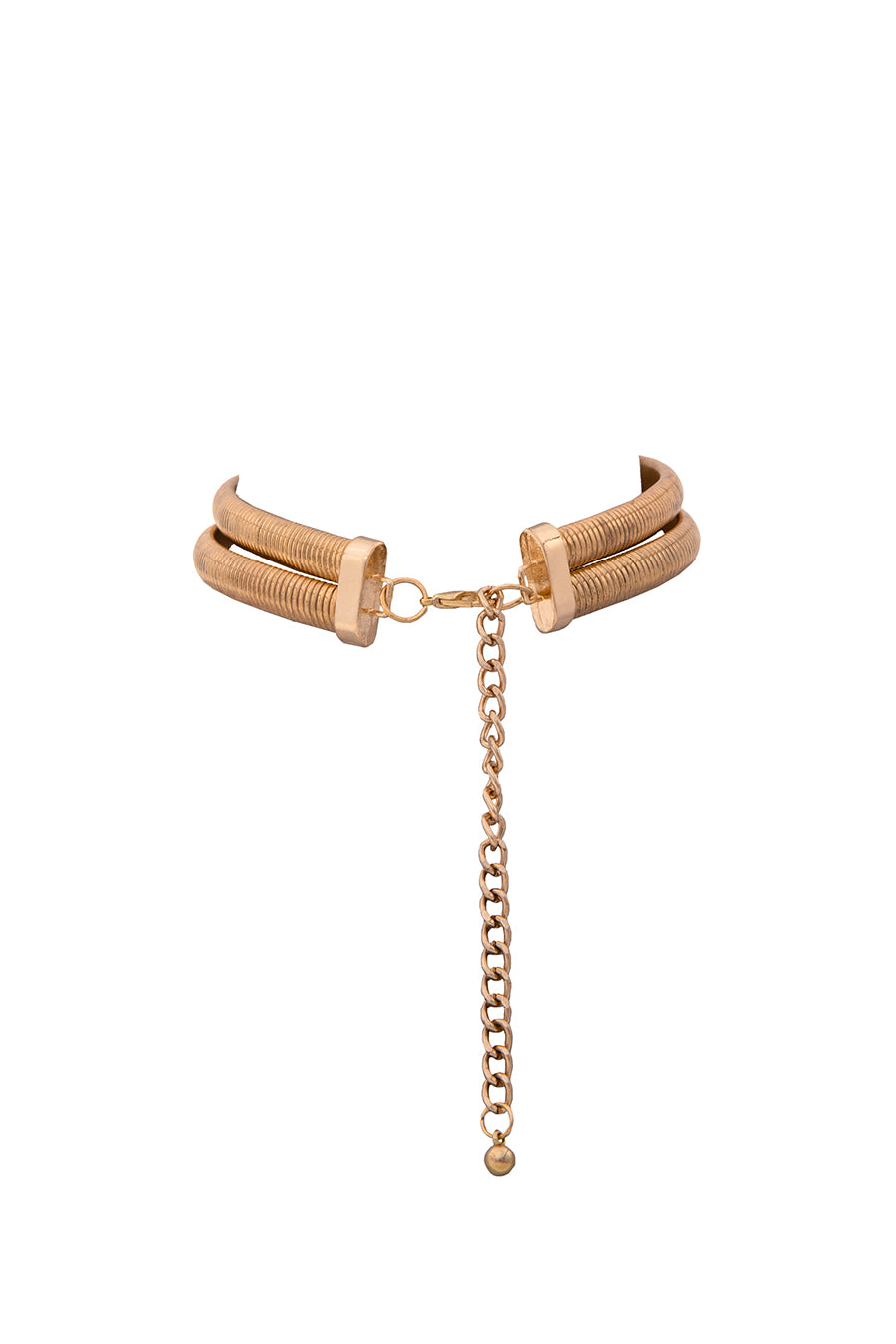 Gold Finish Chopper Choker