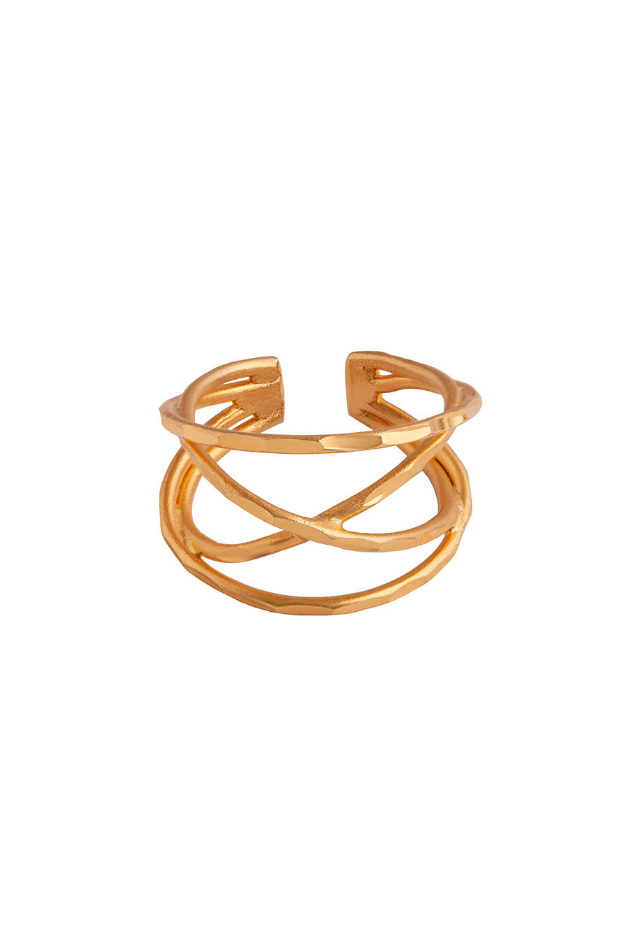 Gold Plated Fariza Ring