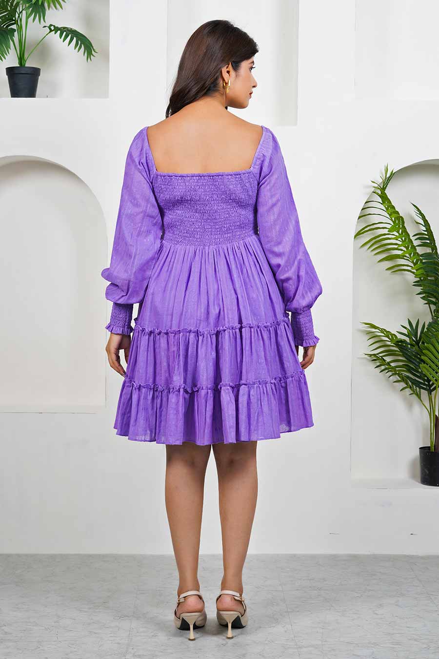 Lavender Tier Dress