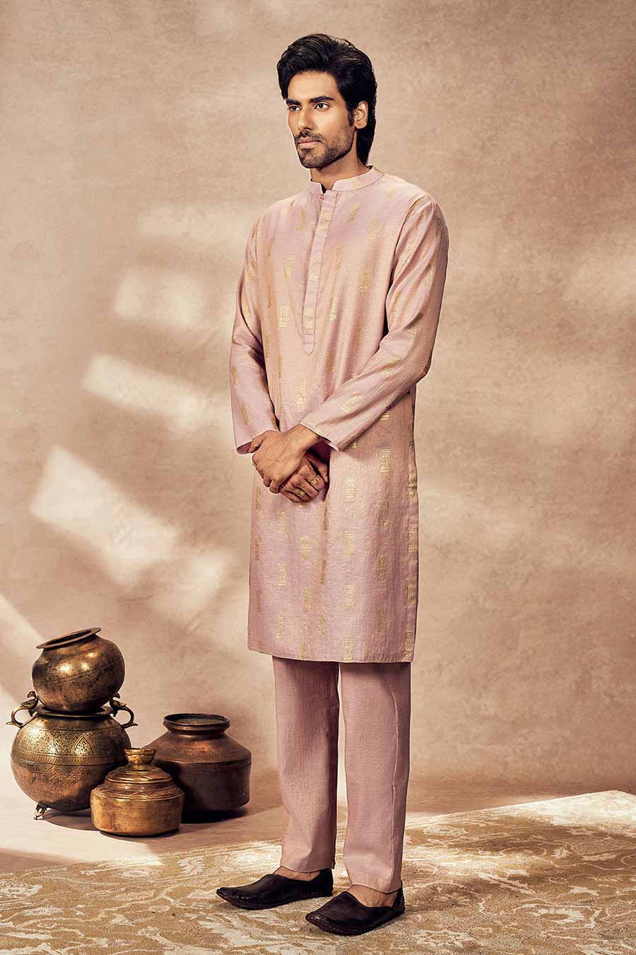 Lilac Timber Tribe Printed Kurta