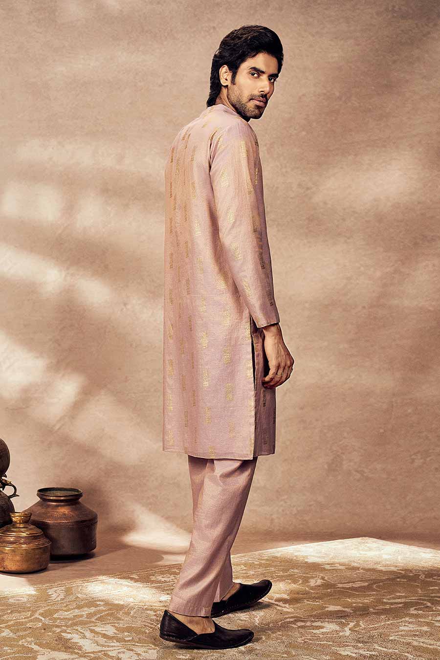 Lilac Timber Tribe Printed Kurta