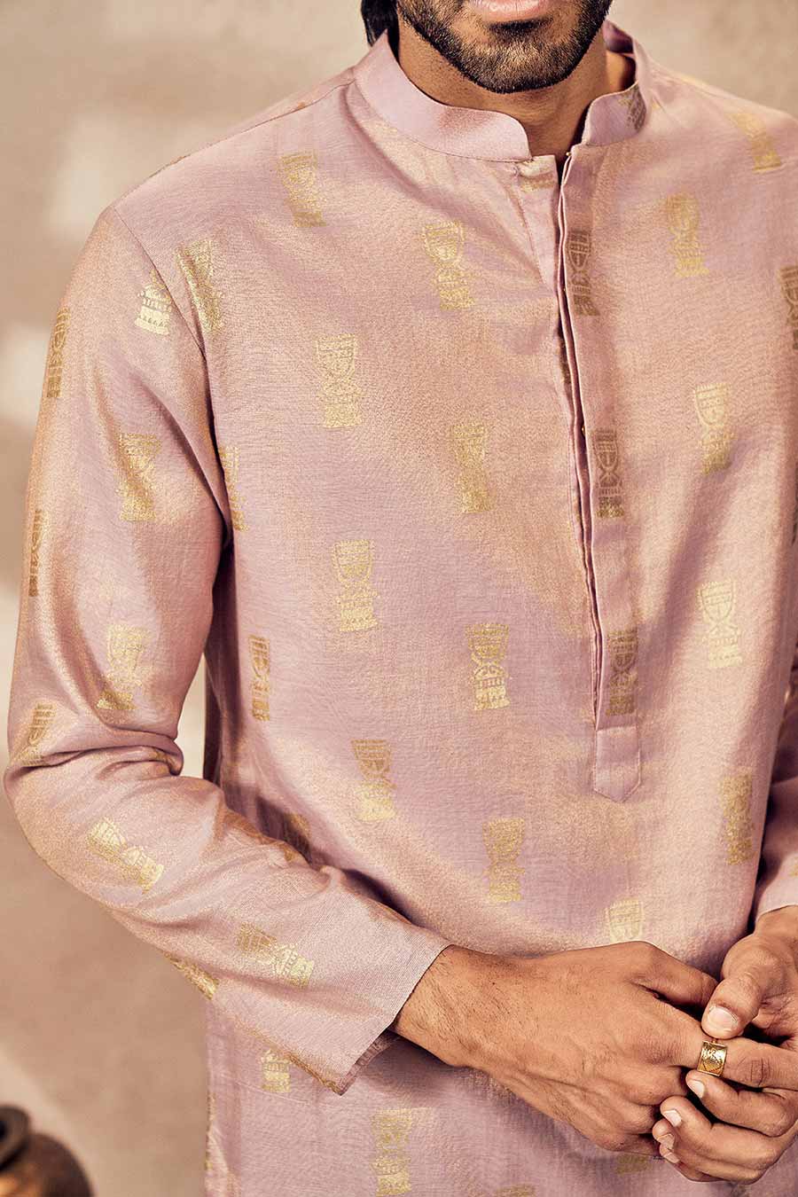 Lilac Timber Tribe Printed Kurta