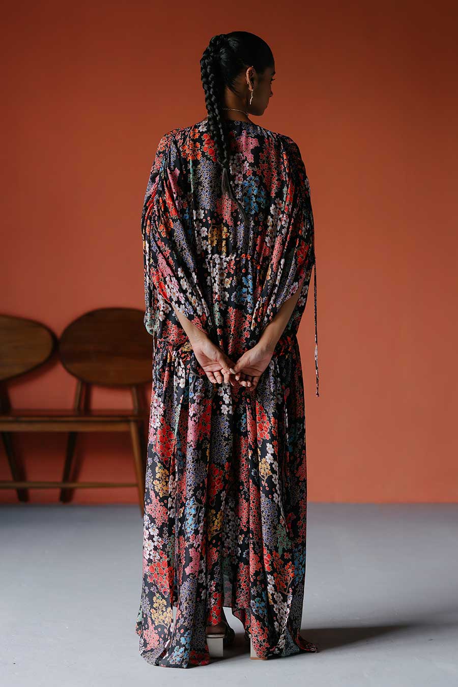 Printed Noche Kaftan Dress