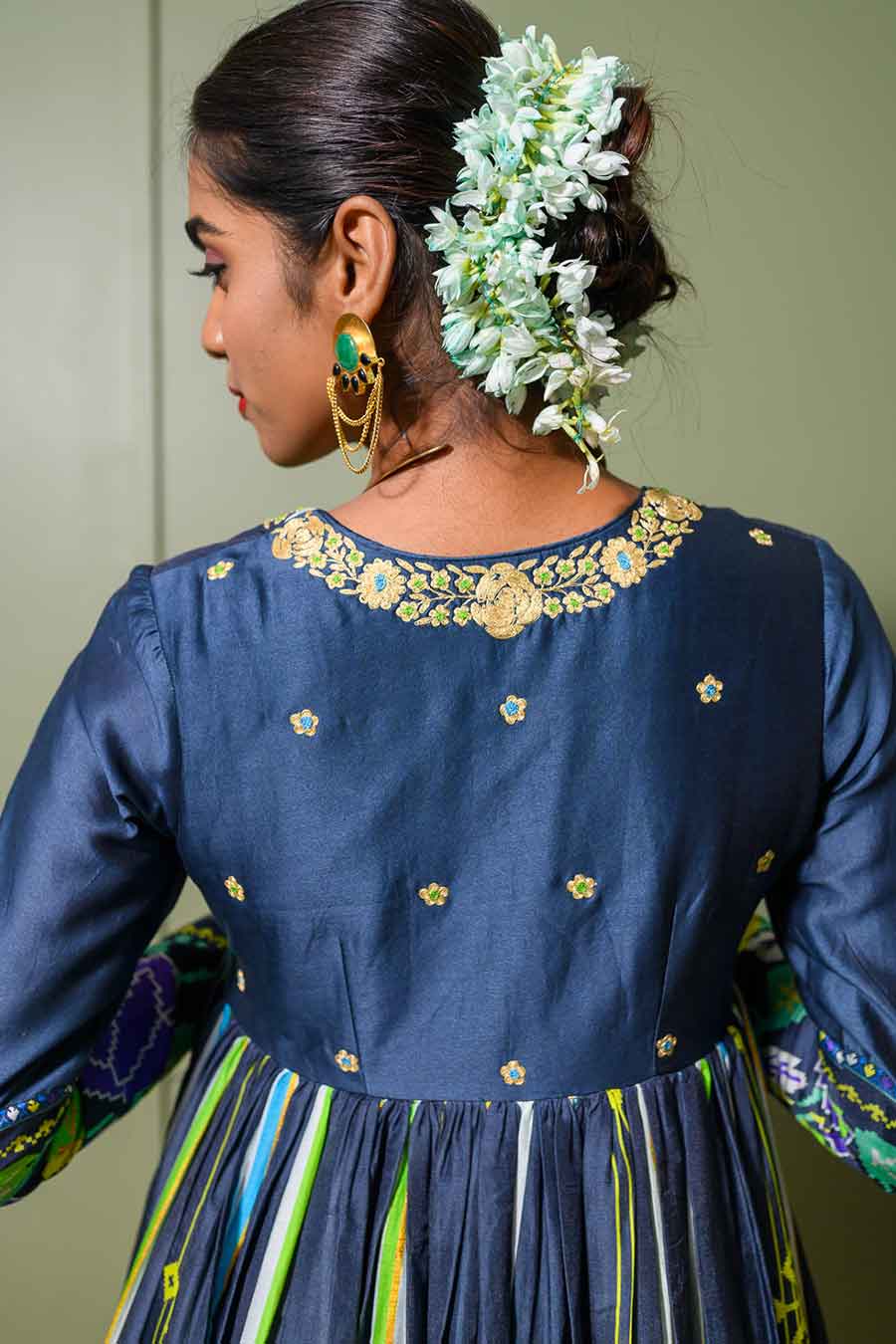 Bluebell Printed Anarkali Set