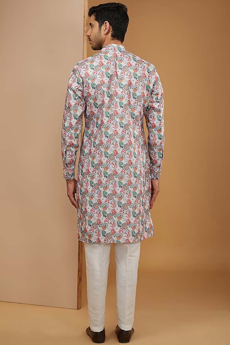 Multicolour Printed Kurta Set