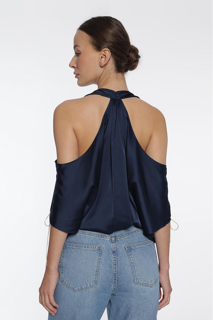 Dark Blue Haute Hippie Top