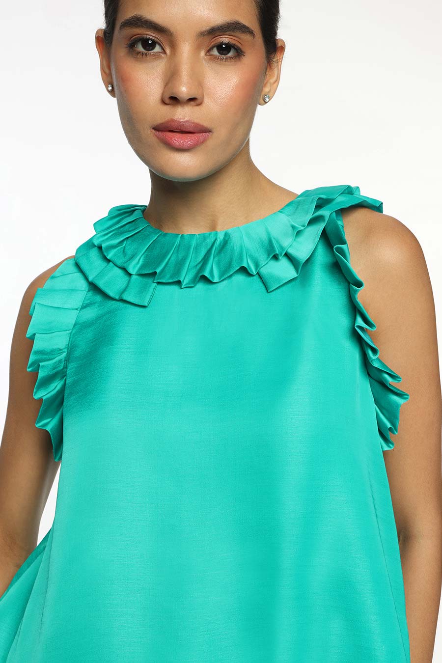 Aqua Green Charlotte Top