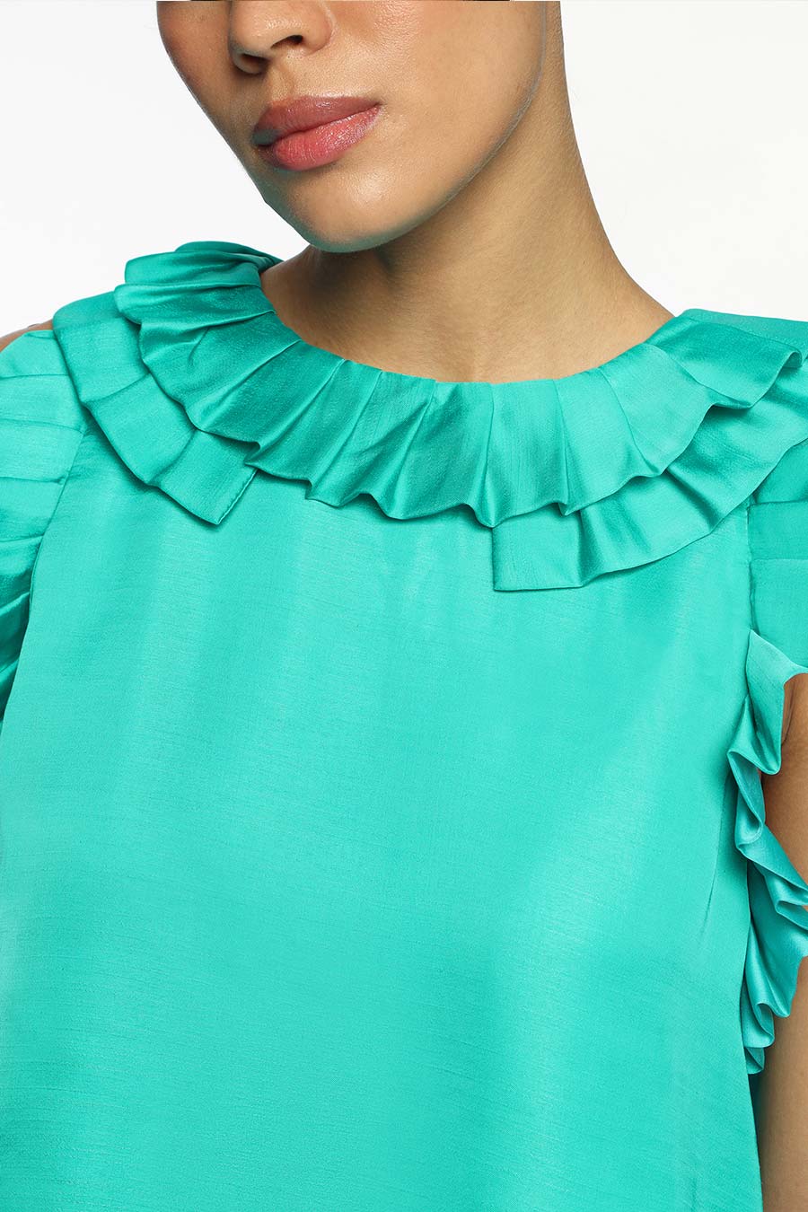 Aqua Green Charlotte Top