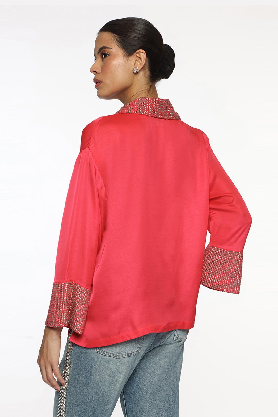 Pink Kate Embellished Shirt