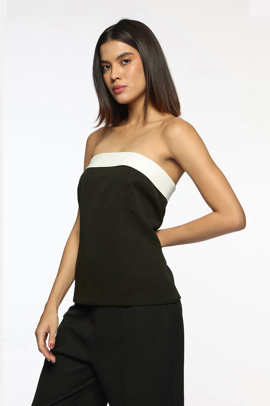 Black Hustler Off-Shoulder Top