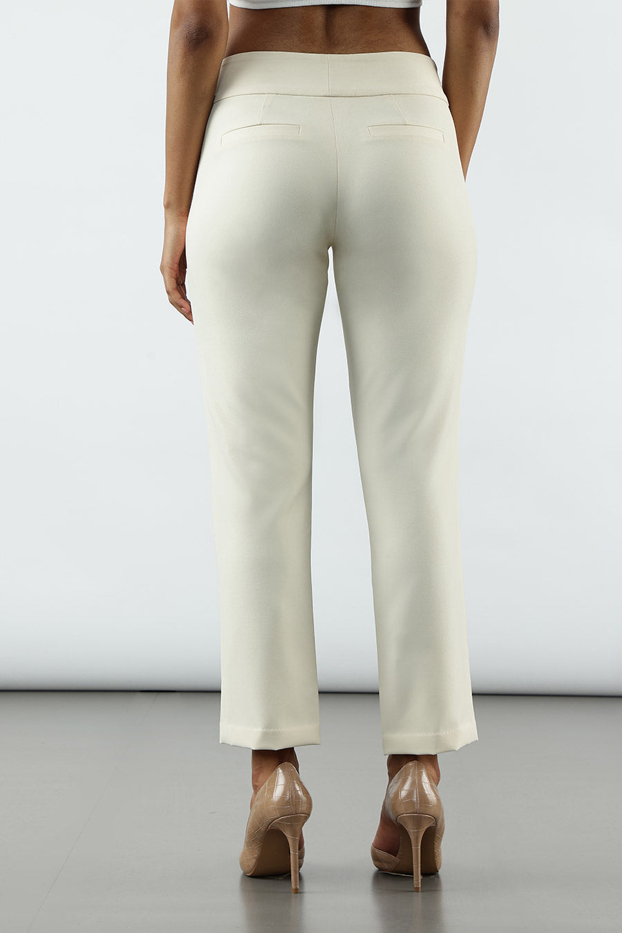 Off-White Ankle Pant