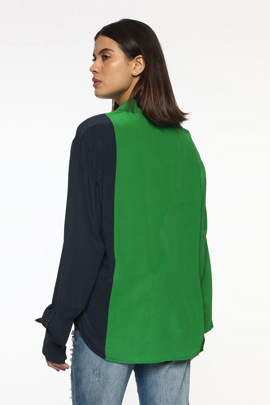 Green & Blue Serena Shirt