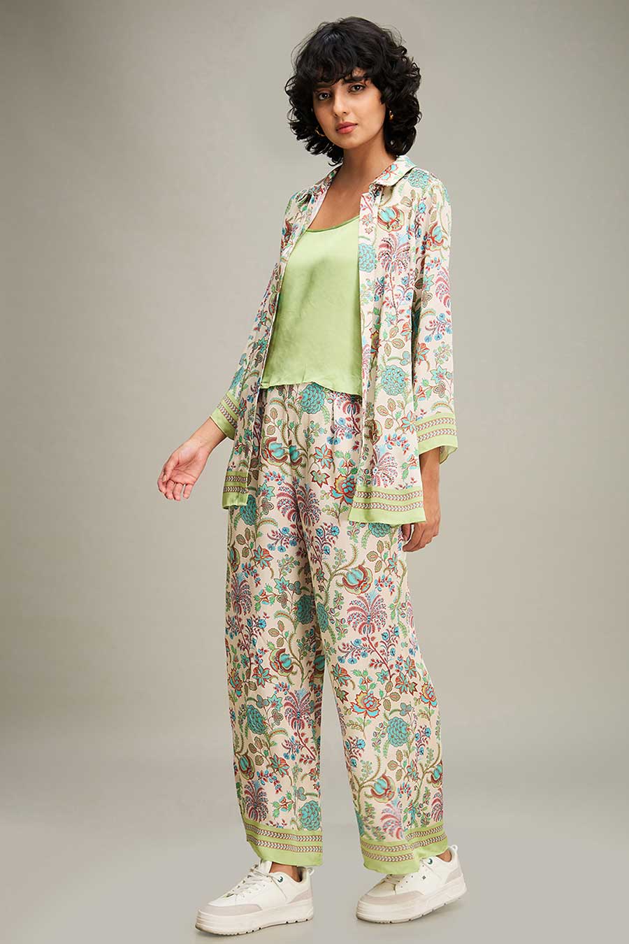 Multicolour Mehr Printed Co-Ord Set