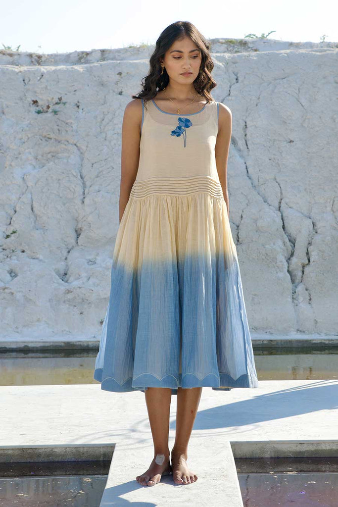 PEGGY Pink - Organic Cotton Dress by Flax & Loom - Komodo Fashion
